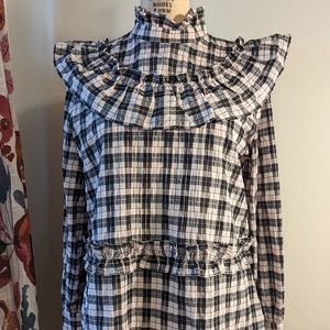 Ganni blouse sz 38 M